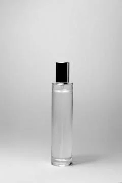 Perfume bottle on white background Stock Photos