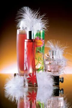Perfume bottles Stock Photos