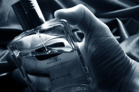 Perfume bottles Foto stock