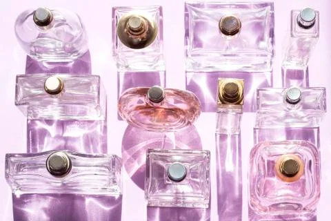 Perfume bottles Stock Photos