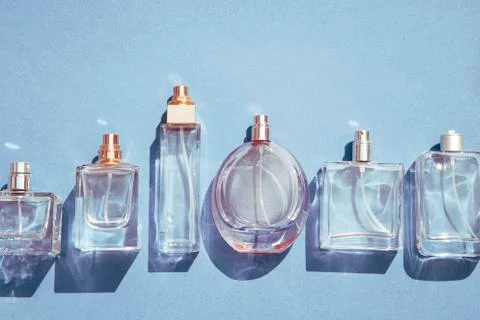 Perfume bottles Stockfoto's