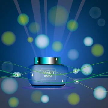 Perfume bottles vector. Ilustração Stock