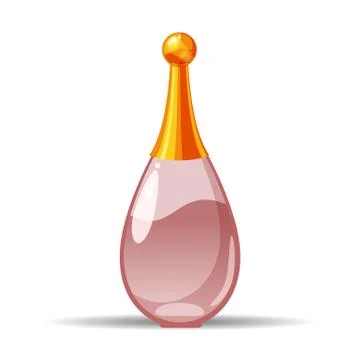 Perfume bottls icon vector illustration. Eau de parfum. Eau de toilette. cologne Stock Illustration