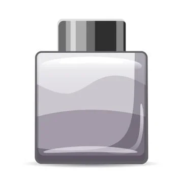 Perfume bottls icon vector illustration. Eau de parfum. Eau de toilette. cologne Illustration