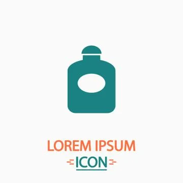 Perfume computer symbol Stock-Illustration
