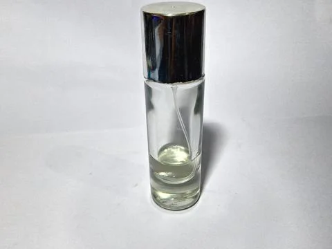 Perfume filled bottle Stock Photos
