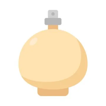 Perfume flat clipart vector illustration Illustration