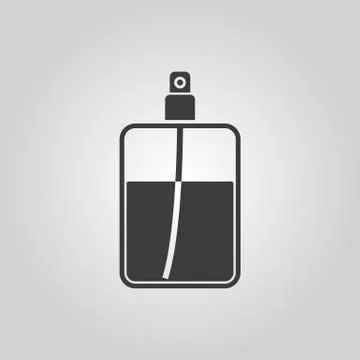 The perfume icon. Cologne symbol. Flat Stock-Illustration
