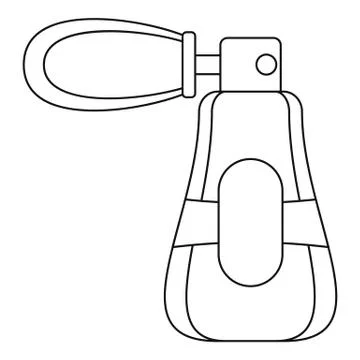 Perfume icon, outline style Ilustração Stock