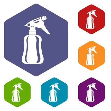 Perfume icon, simple style Illustrazione stock