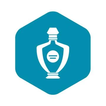 Perfume icon, simple style 스톡 일러스트