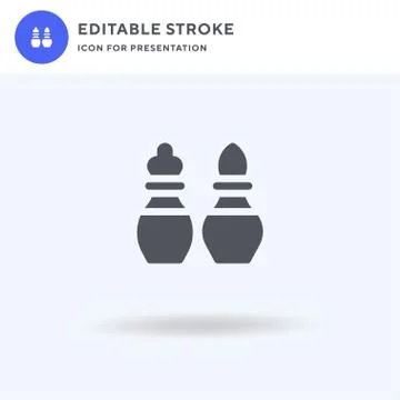 Perfume icon vector, filled flat sign, solid pictogram isolated on white, log Ilustração Stock