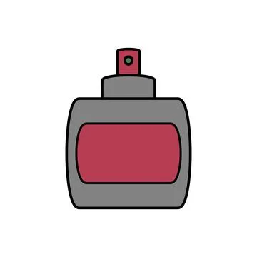 Perfume icon on white. Stock-Illustration