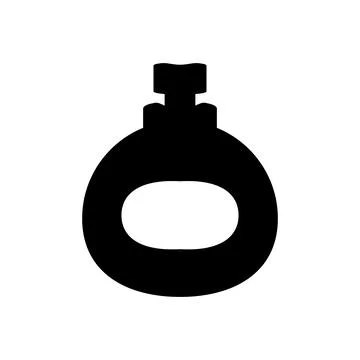 Perfume icon on white. Stock-Illustration
