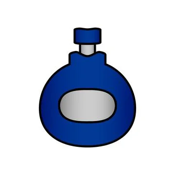 Perfume icon on white. イラスト素材