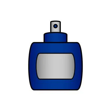 Perfume icon on white. Stock Illustration