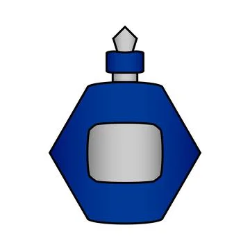 Perfume icon on white. Stock-Illustration
