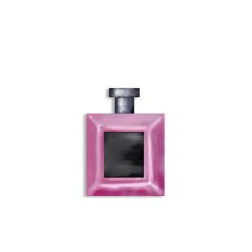 Perfume illustration isolated Stock Illustration