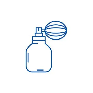 Perfume line icon concept. Perfume flat vector symbol, sign, outline Stock-Illustration