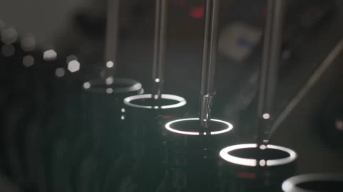 Perfume Manufacturing Process in Modern Factory Stock-Footage 320433746