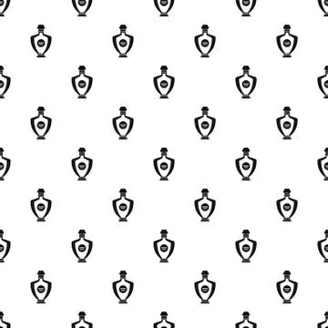 Perfume pattern Illustrazione stock