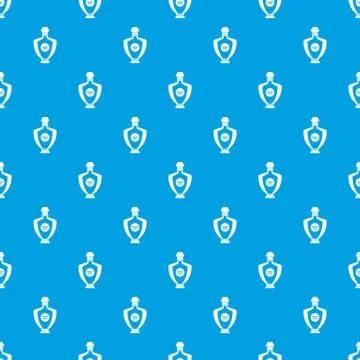 Perfume pattern seamless blue Stock-Illustration