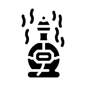 Perfume scent glyph icon vector illustration sign Stock-Illustration