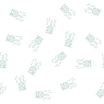 Perfume scent glyph vector seamless pattern sign Stock-Illustration