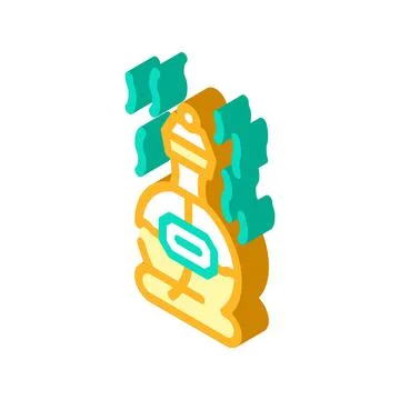 Perfume scent isometric icon vector illustration sign Stock-Illustration