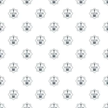 Perfume shop pattern vector seamless Illustration