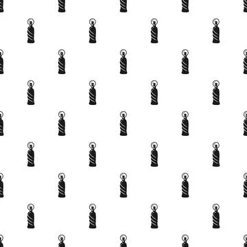 Perfume spray bottle vector seamless pattern design Stock-Illustration