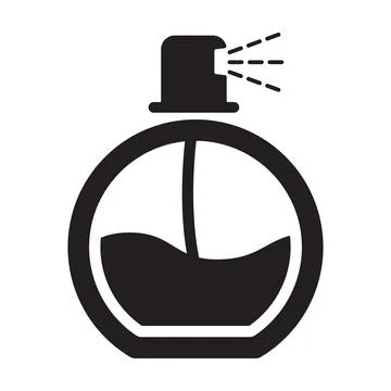 Perfume spray container vector icon for your web design, logo, infographic, U Stock Illustration