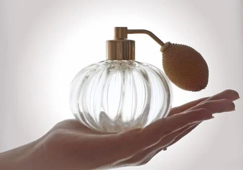 Perfume sprinkler 库存照片