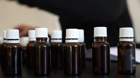 Perfume test Stock Footage 111345988