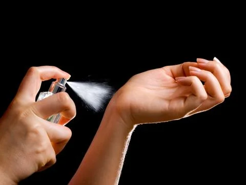 Perfume tester Stock Photos