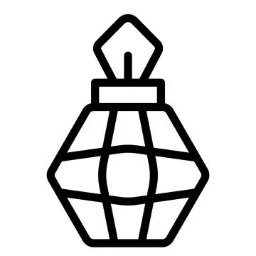 Perfume Vector Icon Design Illustration Stock Illustration