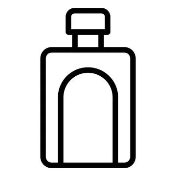 Perfume Vector Icon Design Illustration Ilustração Stock