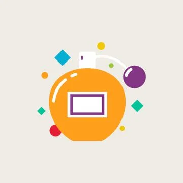 Perfume vector illustration Stock Illustration