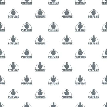 Perfumery pattern vector seamless Illustration