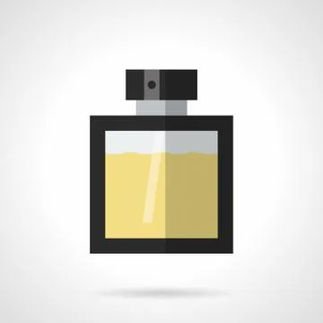 Perfumery products flat color vector icon Illustrazione stock