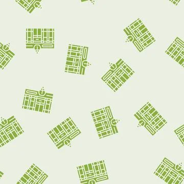Perfumery store glyph seamless pattern Illustration