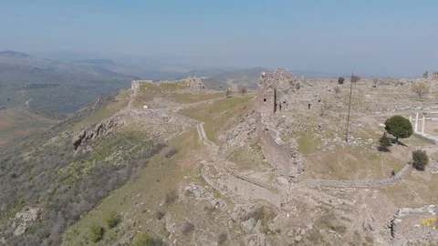 Pergamon Antique City 4 Stock Footage 112011877