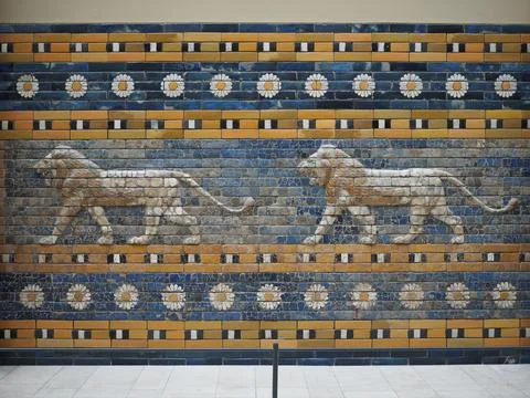 Pergamon museum in Berlin Stock-Fotos