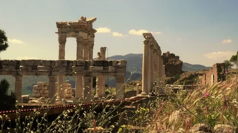 Pergamon museum, Turkey Stock Footage 89355822