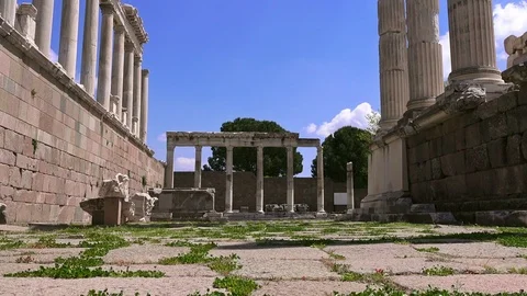 Pergamon museum, Turkey Video stock 89815175