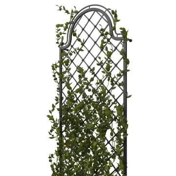 Pergola with flowers Stock Illustration