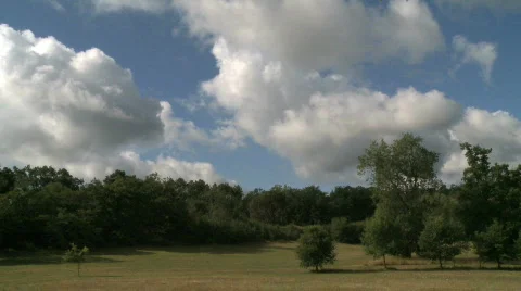 Perigord timelapse champs 2 Stock Footage 815265