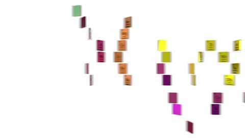 Periodic table chemical elements In and Out animation Stock-Footage 95843826