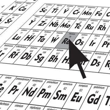 Periodic table of elements イラスト素材