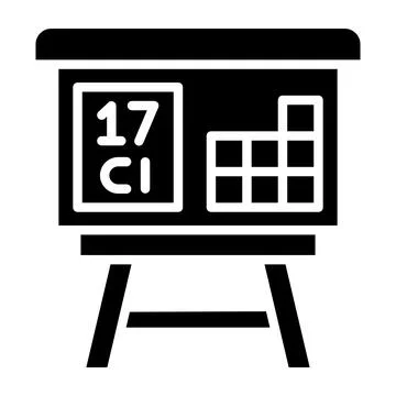 Periodic table Vector Icon Design Illustration Stock Illustration